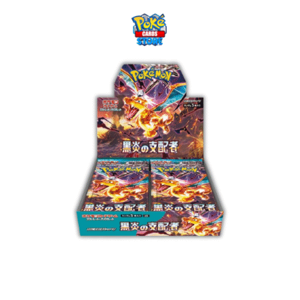 Pokemon Ruler of the Black Flame Booster Box Sv3 Japanese